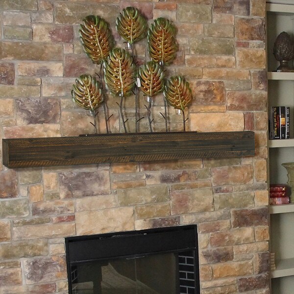 Capri Rustic 45" Mantel Shelf